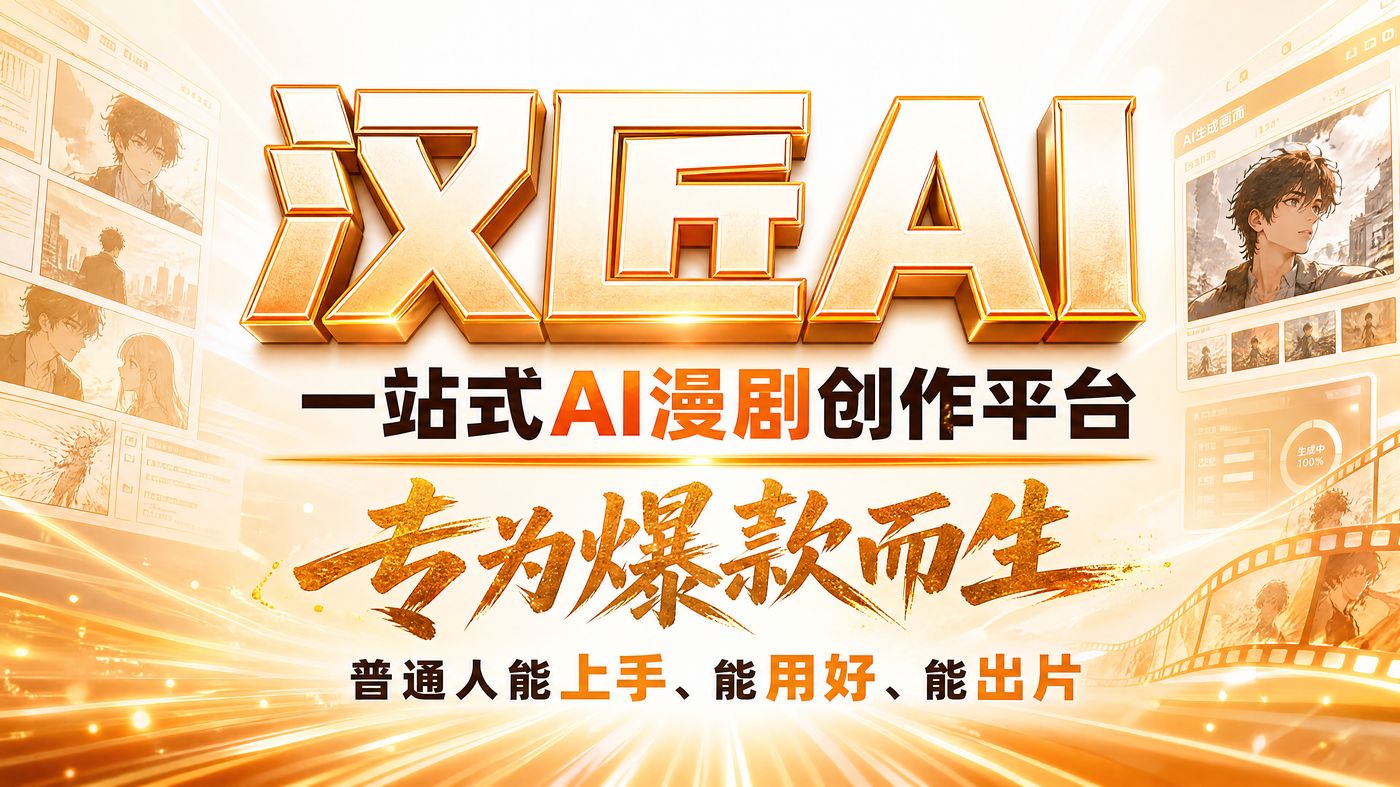 汉匠AI 一站式AI漫剧创作平台